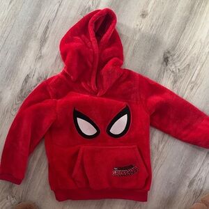 H&M Marvel Red Fleece Hoodie